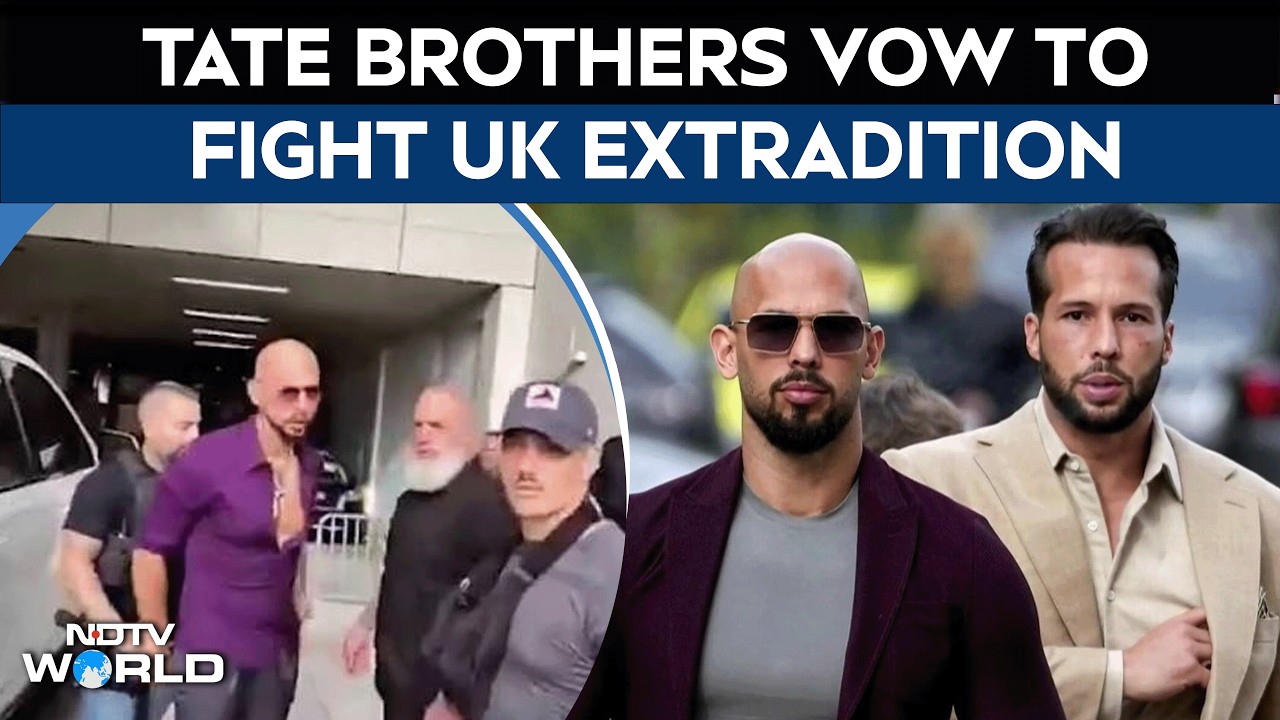 Tate Brothers Arrest | Andrew, Tristan Tate Vow To Fight UK Extradition, Says Their Lawyer