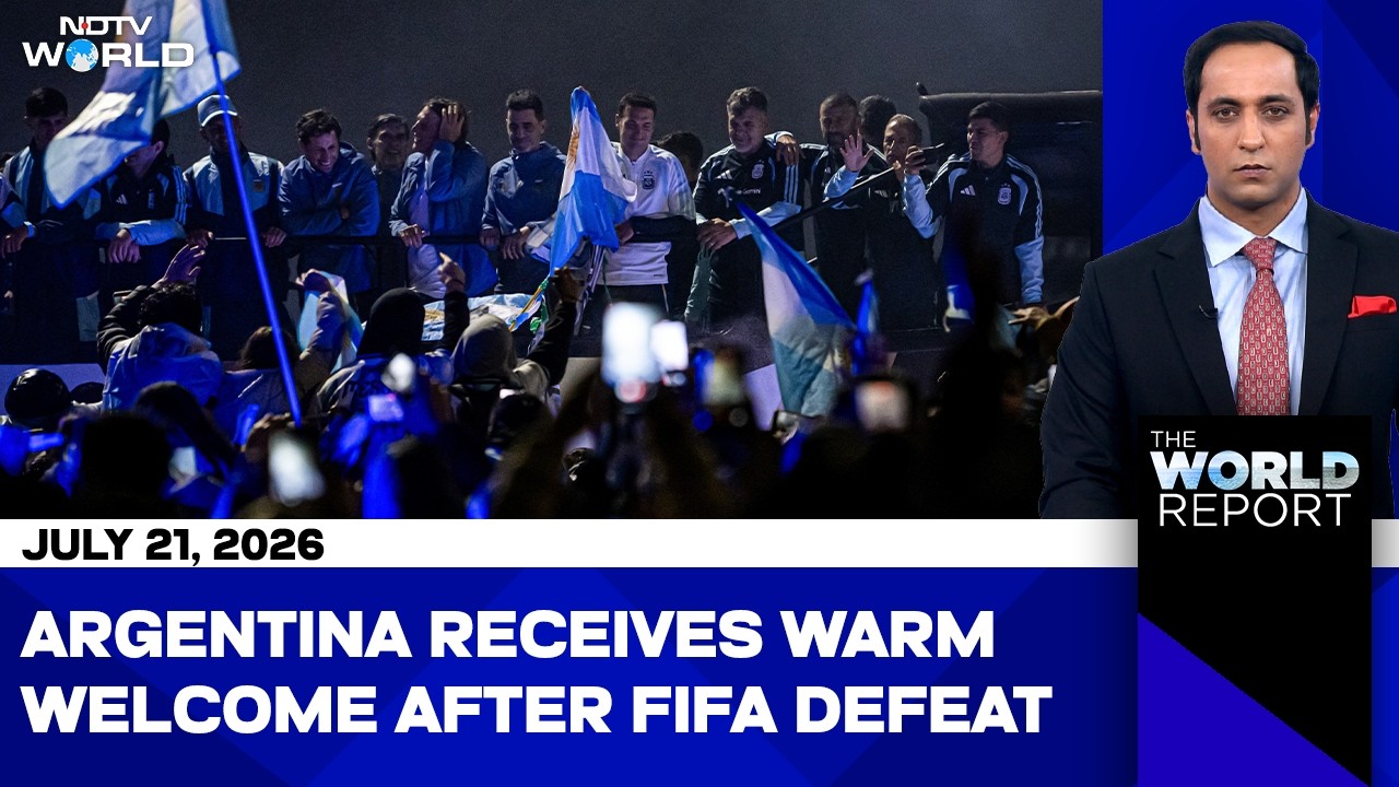 FIFA World Cup 2026 : Argentina's Fifa Squad Arrives Home After Fifa Defeat | Lionel Messi
