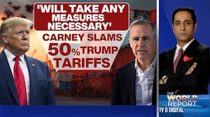 Trump Vs Carney: US slams 50% tariffs on Canada | Carney to take 'Necessary Measures' | US Canada