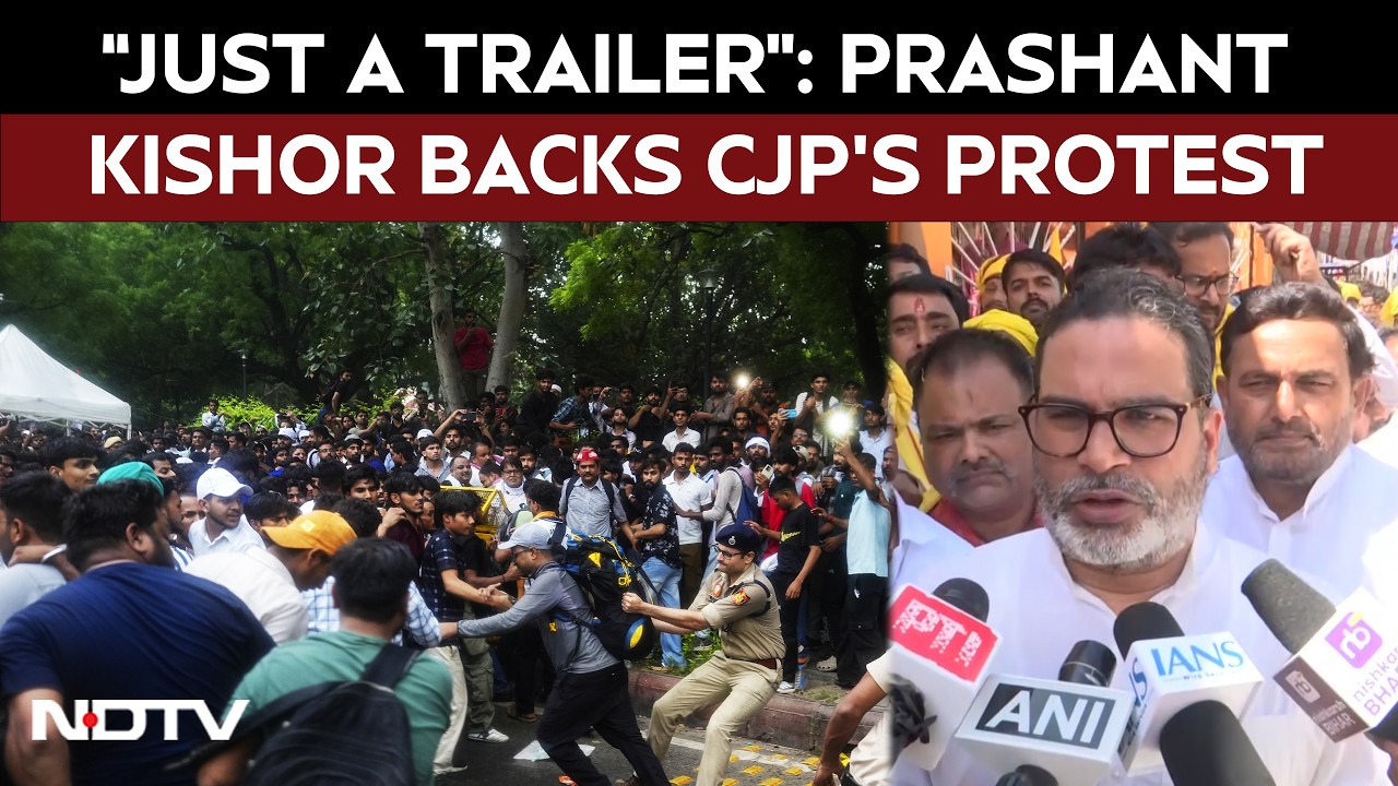 CJP Protest | "Just A Trailer": Prashant Kishor Backs Cockroach Janata Party's Delhi Protest