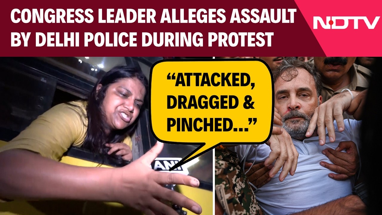 Congress' Jebi Mather Alleges Assault By Delhi Police At 7LKM Protest
