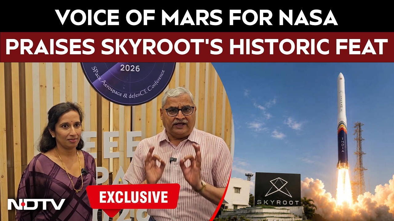 Video : Skyroot Rocket Launch | Voice of Mars for NASA Applauds Skyroot&rsquo;s Historic Leap to Orbit