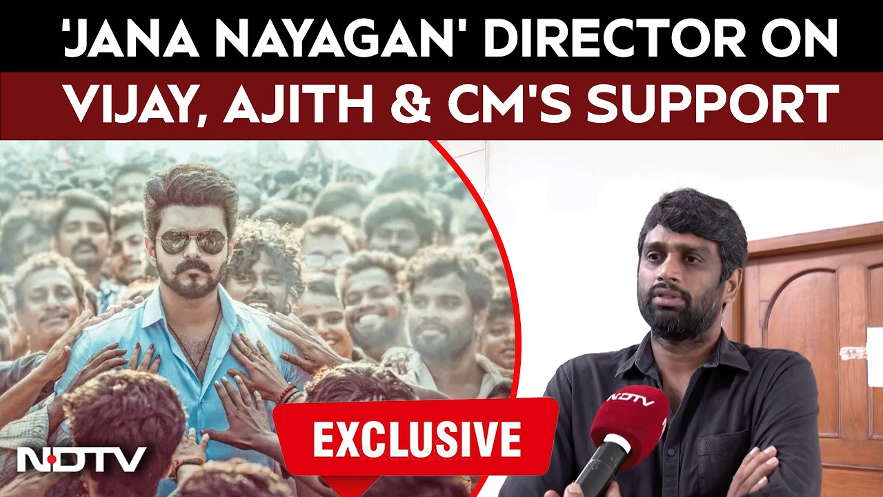 Jana Nayagan Director H Vinoth On Ajith & How CM Vijay Backed The Crew During Tough Time