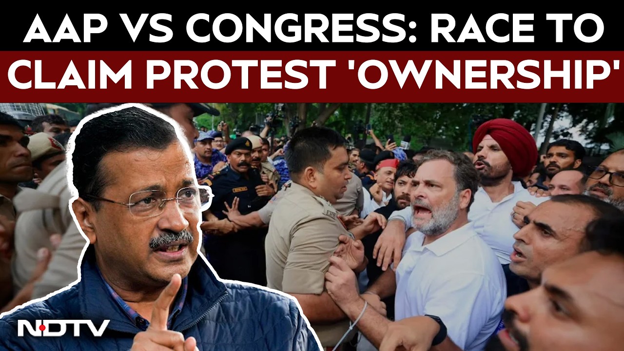 Rahul Gandhi News | AAP Claims Congress Diverted Attention From Students' Movement