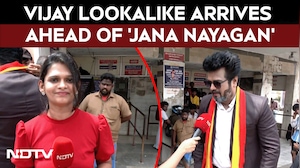 Vijay Fans Queue Outside Theatre For CM's Film's First Day First Show