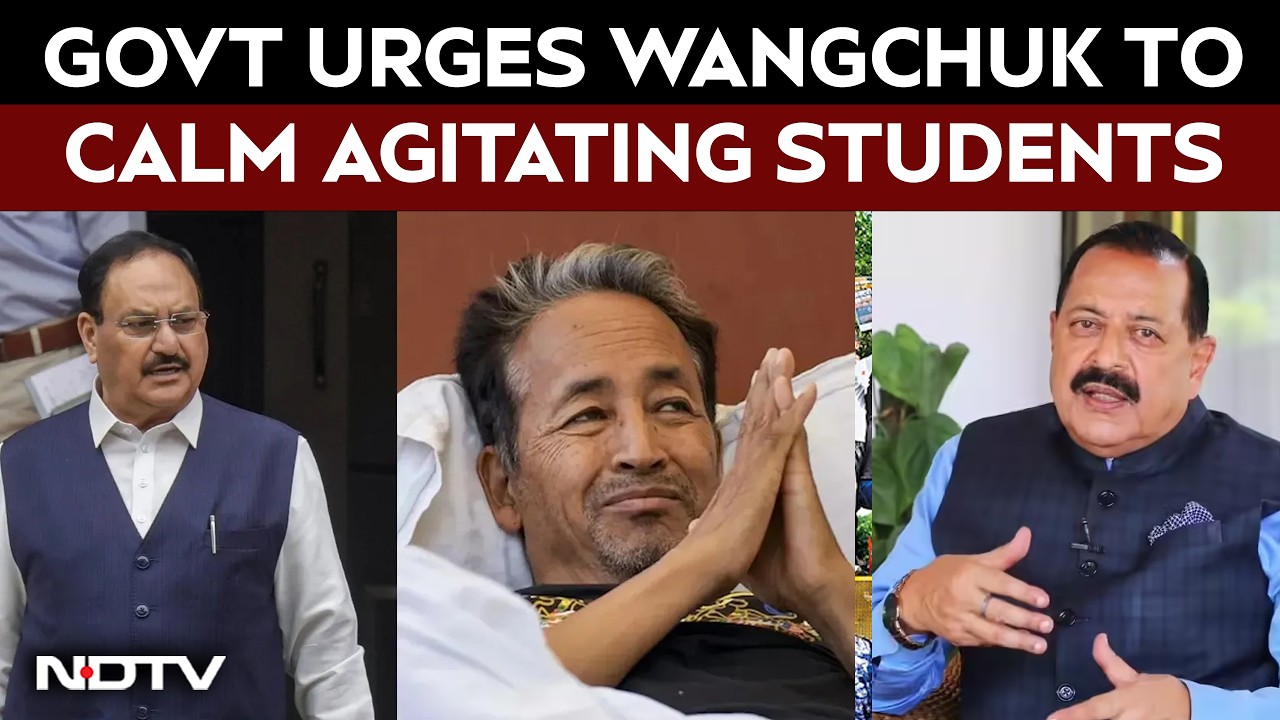 Sonam Wangchuk News | Government Seeks Wangchuk's Help To Calm Student Protests: Sources