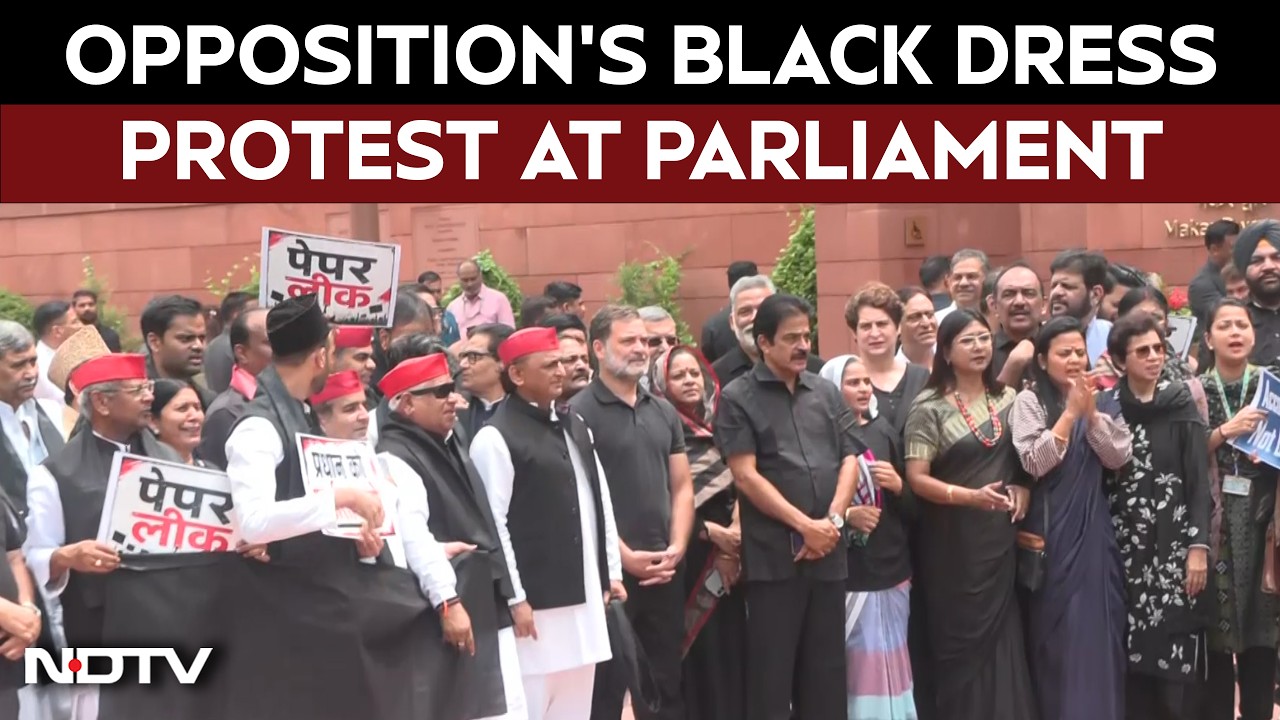 Opposition Holds 'All-Black' Protest Against Police Action On Students