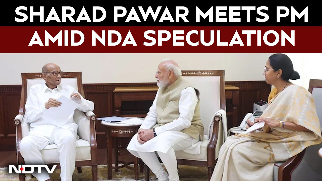 Sharad Pawar, Supriya Sule Meet PM Modi Amid Buzz Over NCP Support To NDA