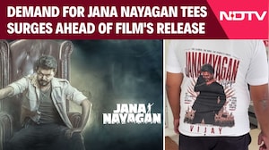 Demand For Jana Nayagan T-Shirts Surges Ahead Of Film's Release