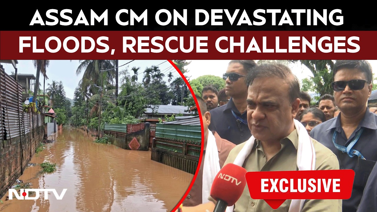 Assam Floods | 'Our Focus Is Rescue And Relief': Himanta Biswa Sarma's First Interview On Floods