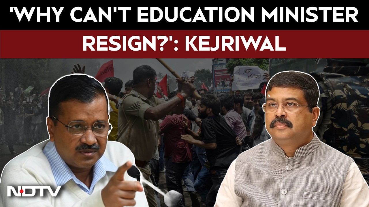 'Why Can't Education Minister Resign?': Arvind Kejriwal Questions Centre
