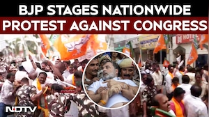 BJP Launches Nationwide Protest Against Rahul Gandhi's Congress