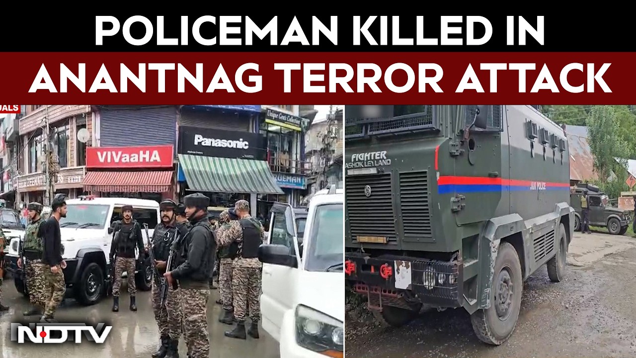 Jammu And Kashmir Terror Attack | Policeman Shot Dead In Terror Attack In Jammu & Kashmir's Anantnag