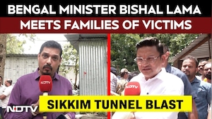 Sikkim Tunnel Blast: Bengal Minister Bishal Lama Visits Site As Rescue Efforts Continue