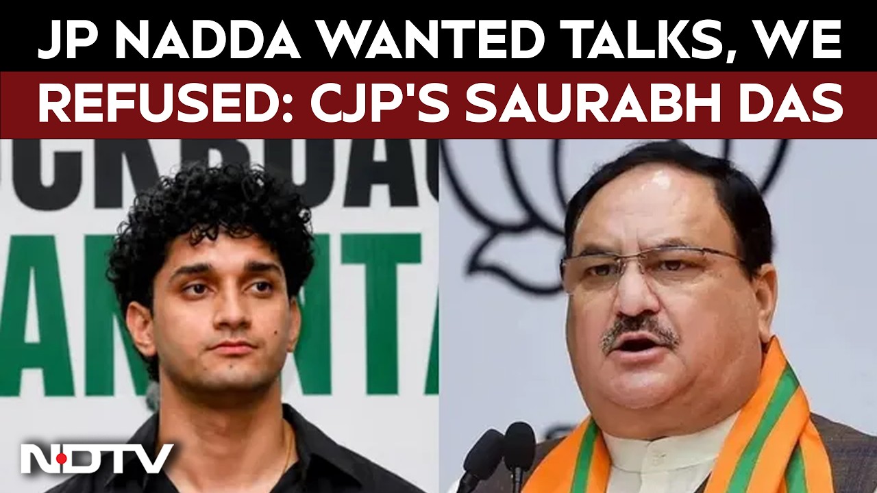 CJP Protest News | JP Nadda Wanted Talks, We Refused: Saurabh Das on CJP Protest