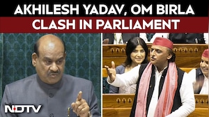 Akhilesh Yadav, Om Birla Clash in Parliament Over Students' Protest