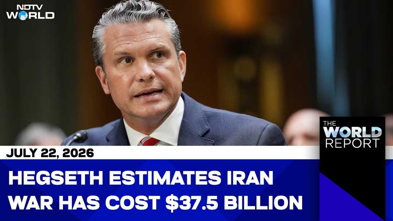US Iran War | Hegseth Estimates Cost of Iran War at $37.5 Billion