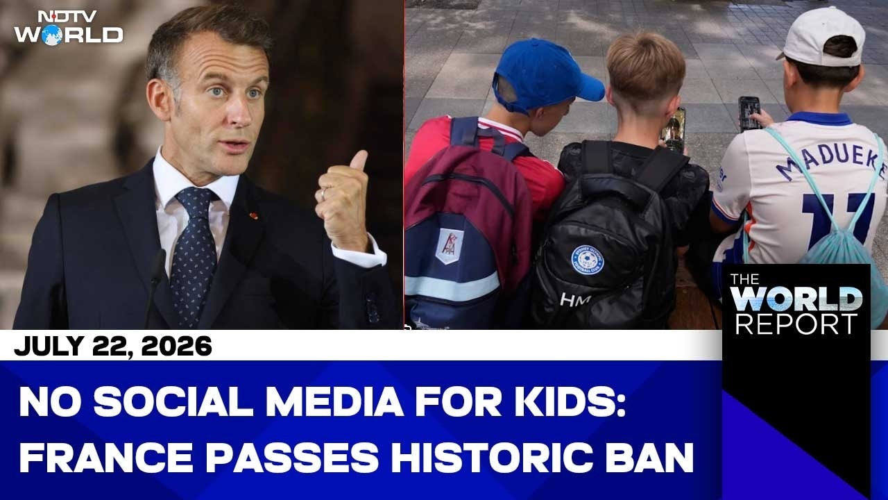 France Social Media Ban | France Bans Social Media For Under-15