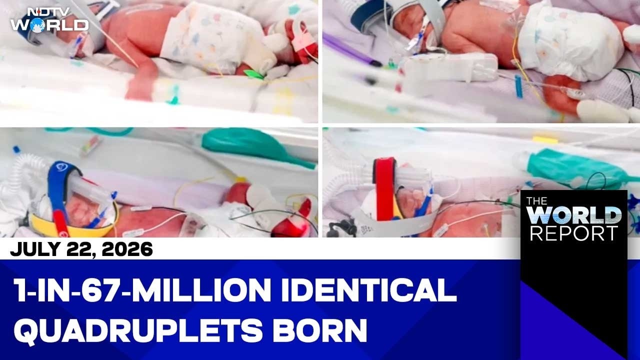 Australia News | Miracle Birth: 1-in-67-Million Identical Quadruplets Born