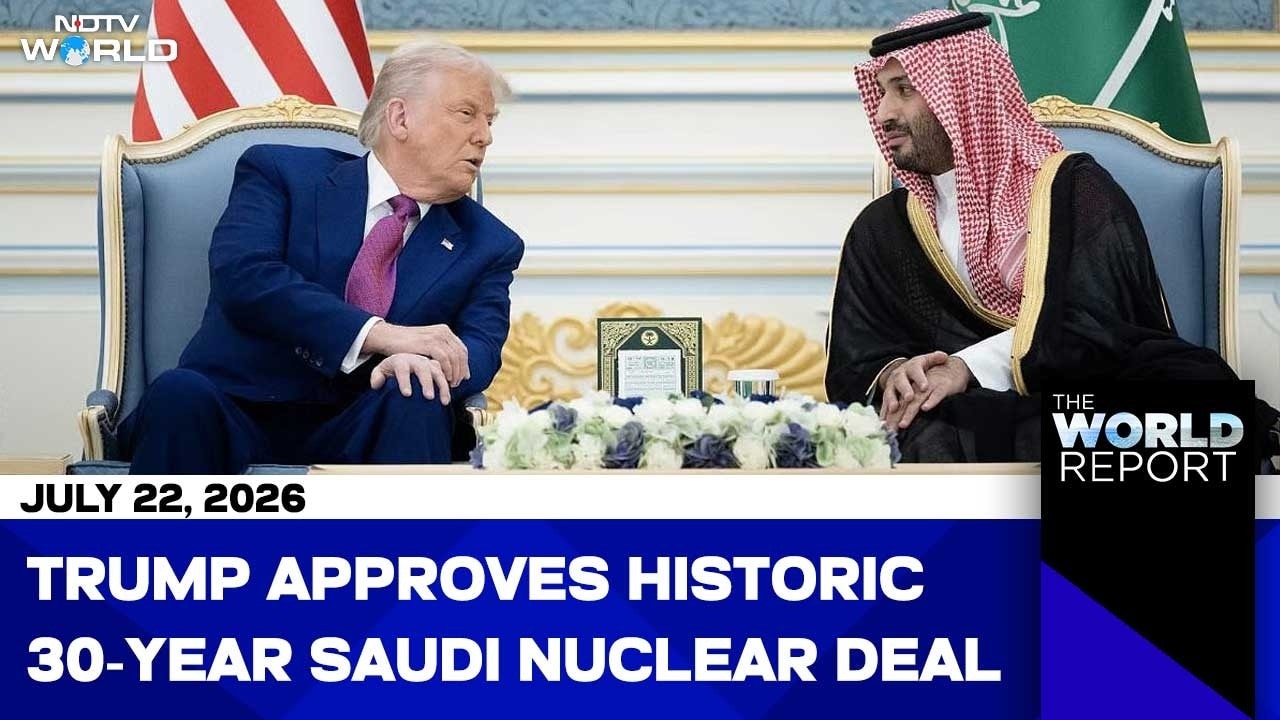 Trump News Today | Trump Approves Historic 30-Year Saudi Nuclear Deal