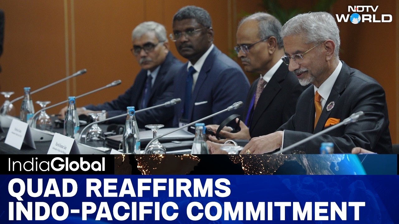 Jaishankar at Quad Meet | India, US, Japan & Australia Push Indo-Pacific Agenda