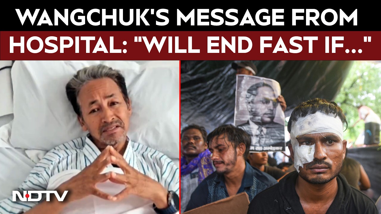 Video: Delhi News | Sonam Wangchuk Says Will End Fast If Centre Spares Students From Legal Action