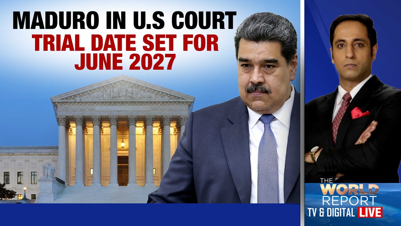 Venezuela's Nicolas Maduro To Go For Trial In June 2027 In Drug Trafficking Case