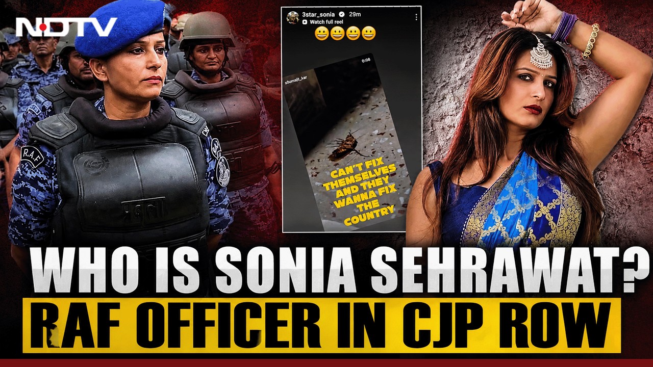 CJP Protest | Deleted Post, Instagram 'Star': Who Is Sonia Sehrawat, RAF Officer In CJP Firestorm?