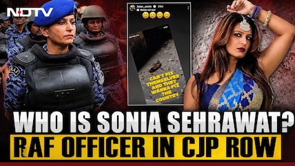 CJP Protest | Deleted Post, Instagram 'Star': Who Is Sonia Sehrawat, RAF Officer In CJP Firestorm?