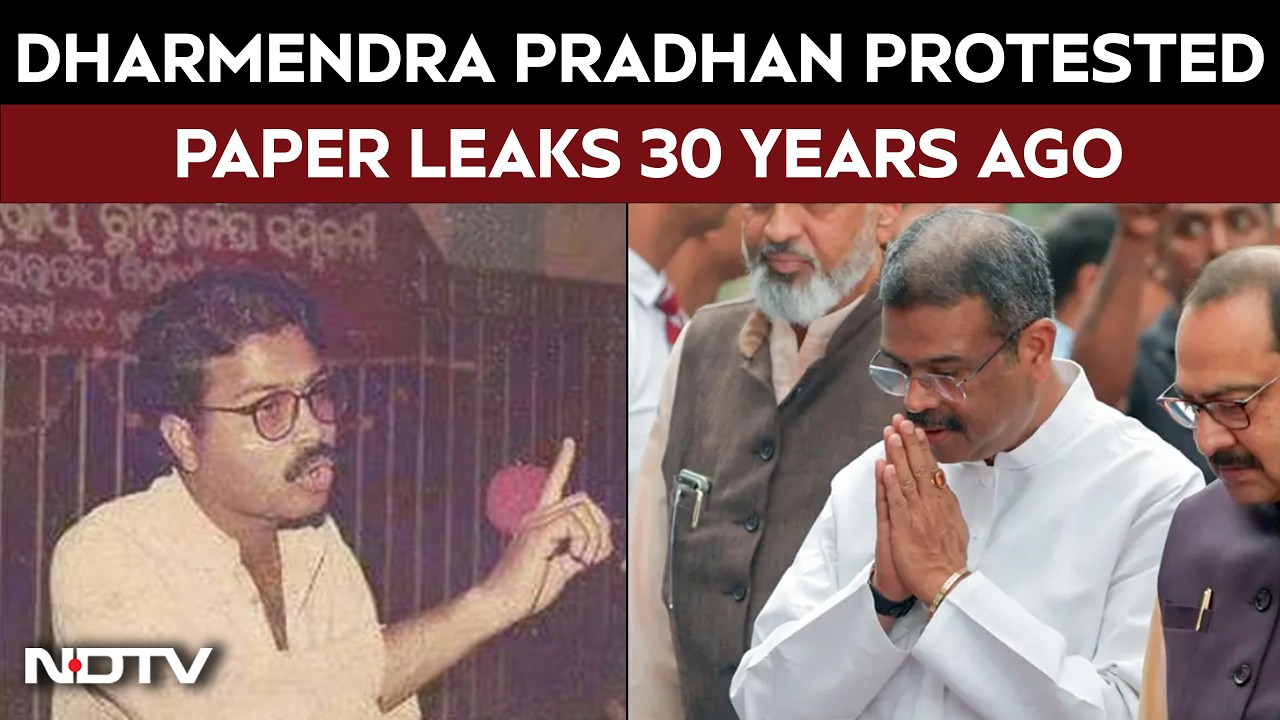 From Protester To Education Minister: Dharmendra Pradhan's Journey