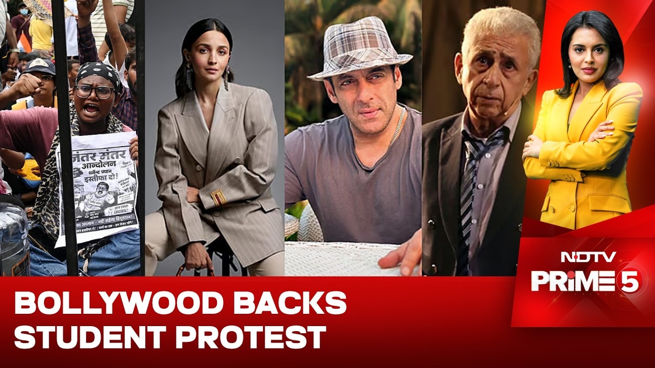 Salman Khan, Alia Bhatt Support Student Movement | Bollywood Backs Student Protest Over Paper Leak