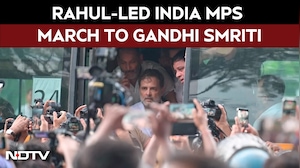 INDIA Bloc MPs, Led By Rahul Gandhi, Head To Gandhi Smriti To Support Students