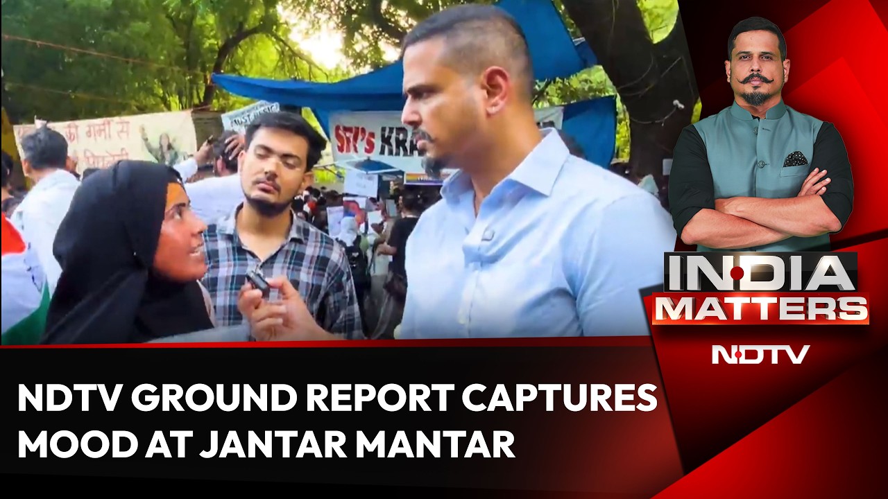 'Voice Of Angry Young Indians': NDTV Captures The Mood At Jantar Mantar Protest