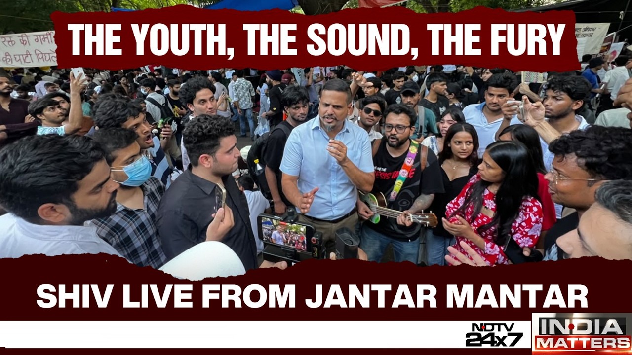 Inside Jantar Mantar: NDTV Reports Growing Student Anger Over NEET Paper Leak Controversy