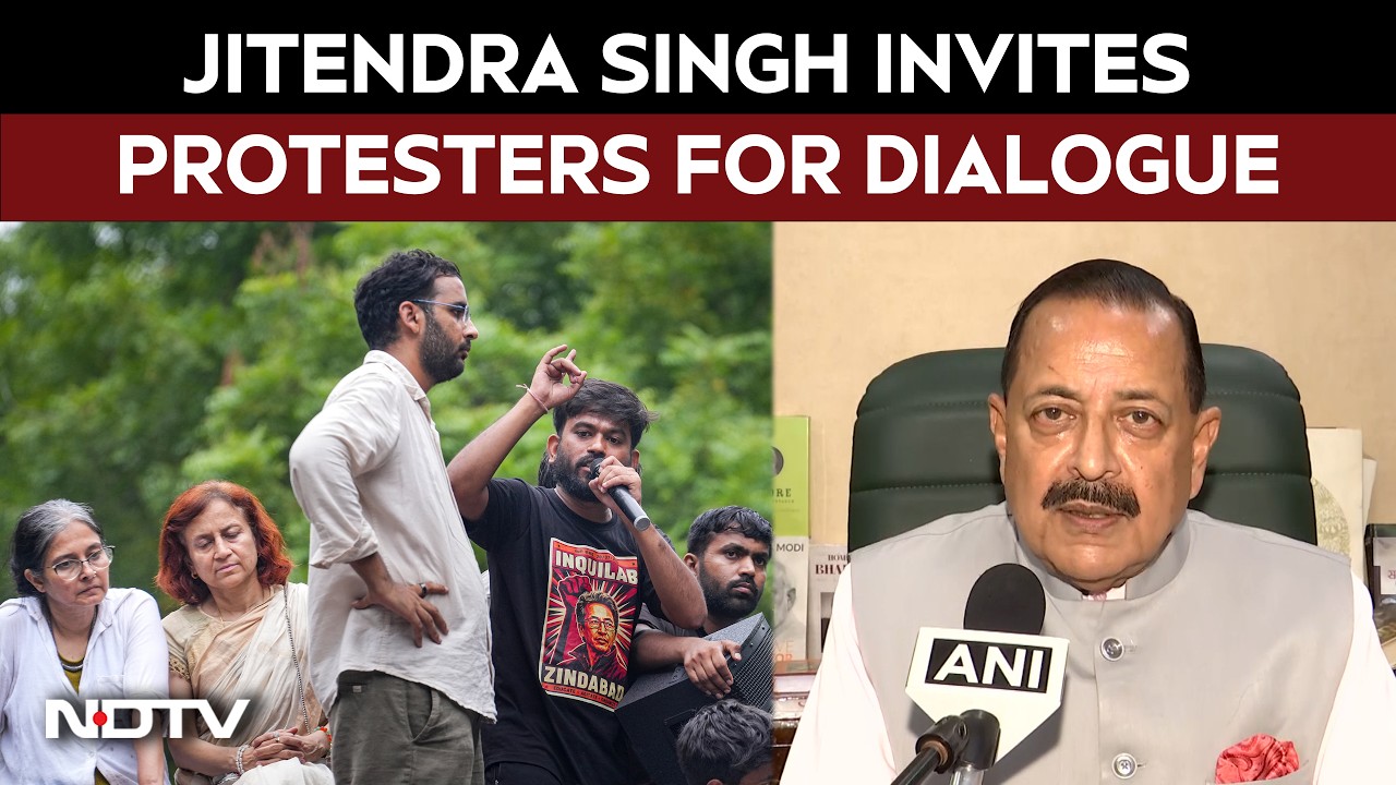 Jitendra Singh Invites Student Protesters For Dialogue On NEET Row: "Ready For Talks"