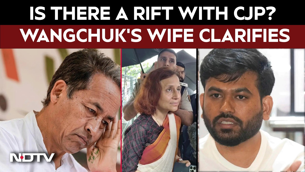 CJP Protest | No CJP Leaders Present As Sonam Wangchuk Ends Fast; Wife Clarifies Rift Rumours