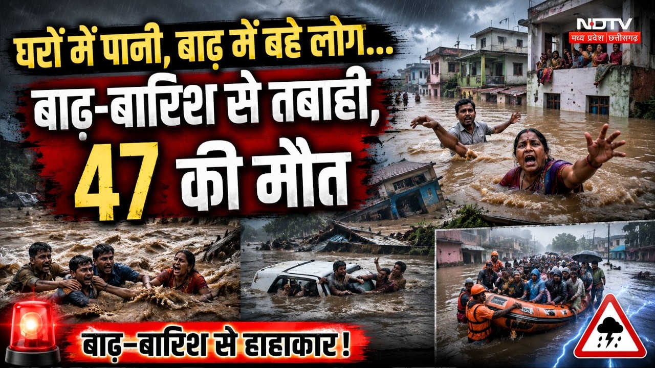 Weather Update: घरों में पानी... बाढ़-बारिश से तबाही, 47 की मौत!
