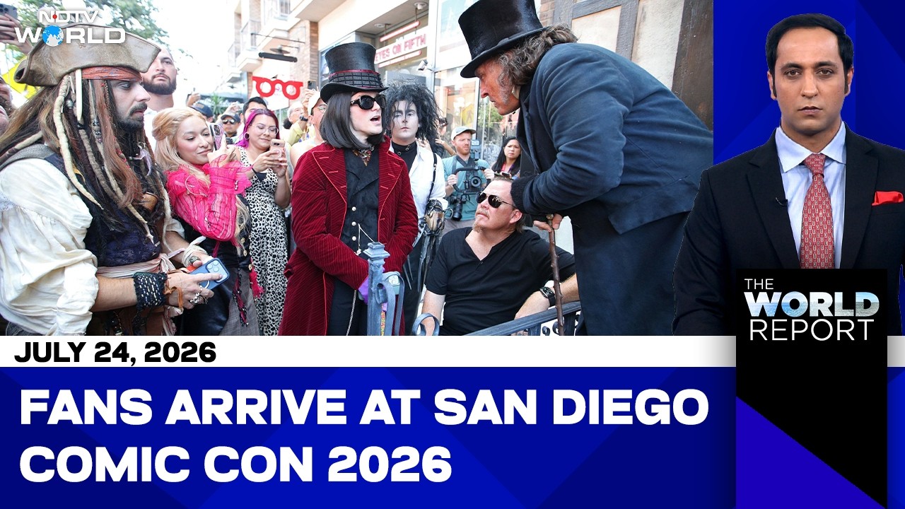 Fans arrive at San Diego Comic Con 2026 | SDCC 2026 | Ranbir Kapoor | Ramayana
