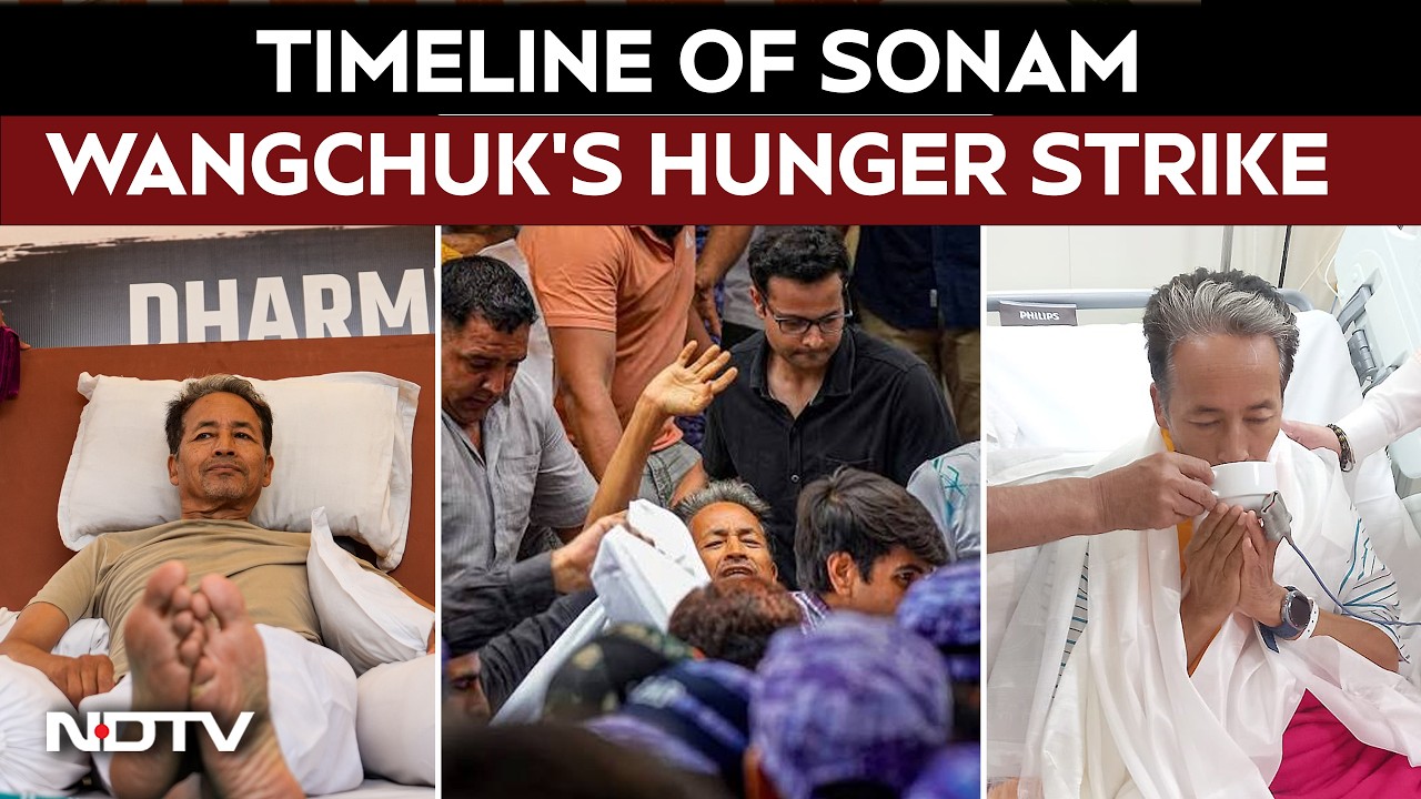 Sonam Wangchuk News | Timeline Of Sonam Wangchuk's Hunger Strike