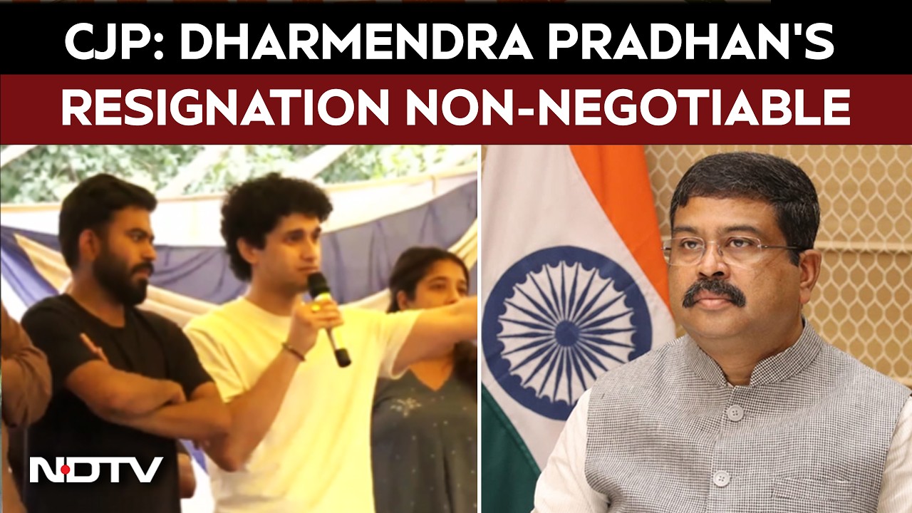 Resignation Of Dharmendra Pradhan Non-Negotiable: CJP
