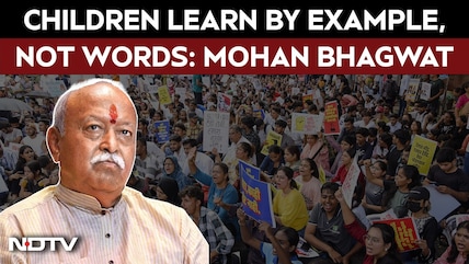 'Children Learn By Example, Not Words': RSS Chief Mohan Bhagwat