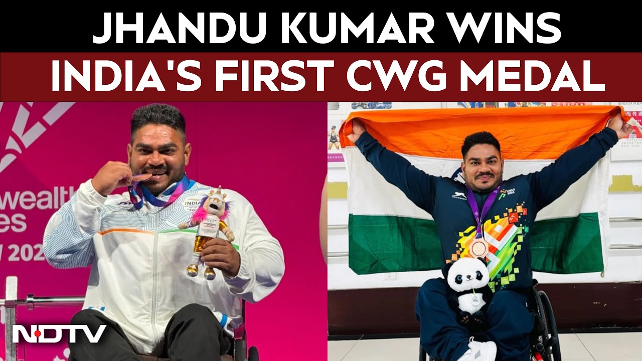 Jhandu Kumar News | India's 1st CWG 2026 Medalist, Who Battled Polio But Kept His Dreams Alive