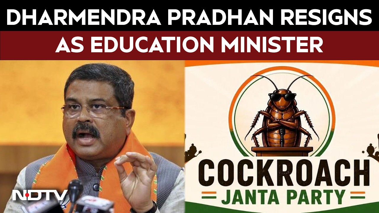 Dharmendra Pradhan Resignation News | Dharmendra Pradhan Resigns As Education Minister