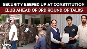 Dharmedra Pradhan Resignation | Security Beefed-up Ahead of 3rd Round of Talks At Constitution Club
