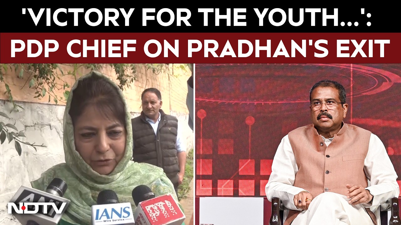 CJP Protest | 'India Is In Safe Hands': PDP chief Mehbooba Mufti Hails Youth Movement
