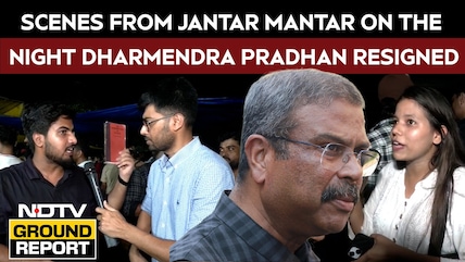 Students Protest | Scenes From Jantar Mantar The Night Dharmendra Pradhan Resigned