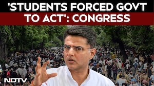 Sachin Pilot Says Government Finally Gave In To Youth's Demands