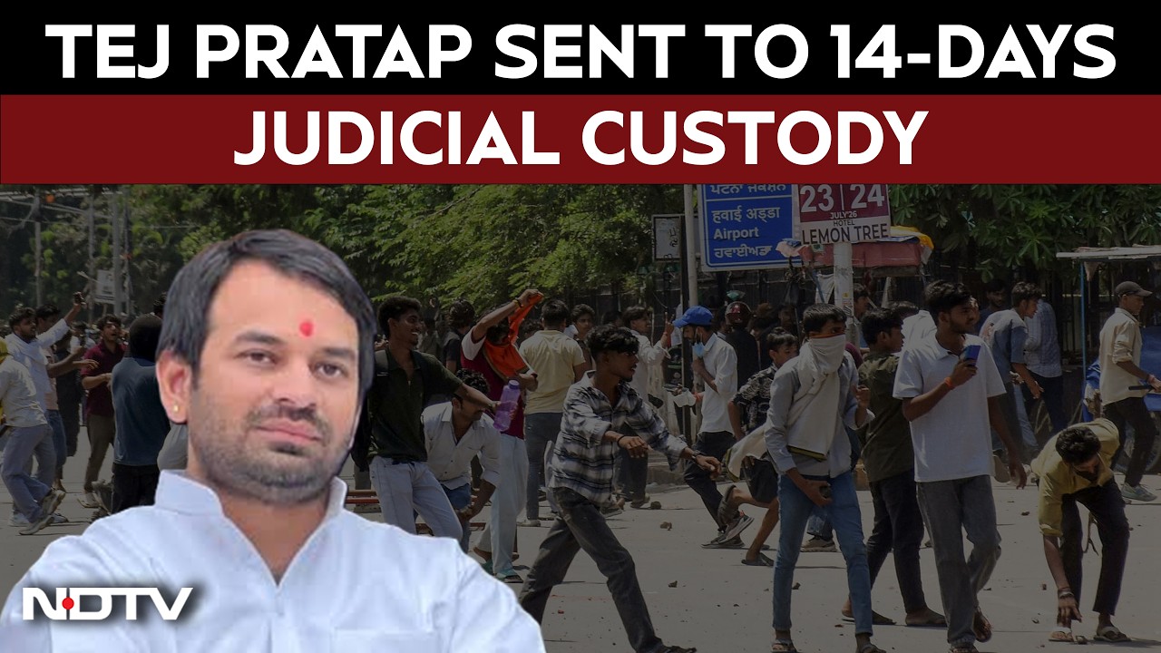Tej Pratap Yadav Sent To 14-Days Judicial Custody In Bihar Bandh Protest Case