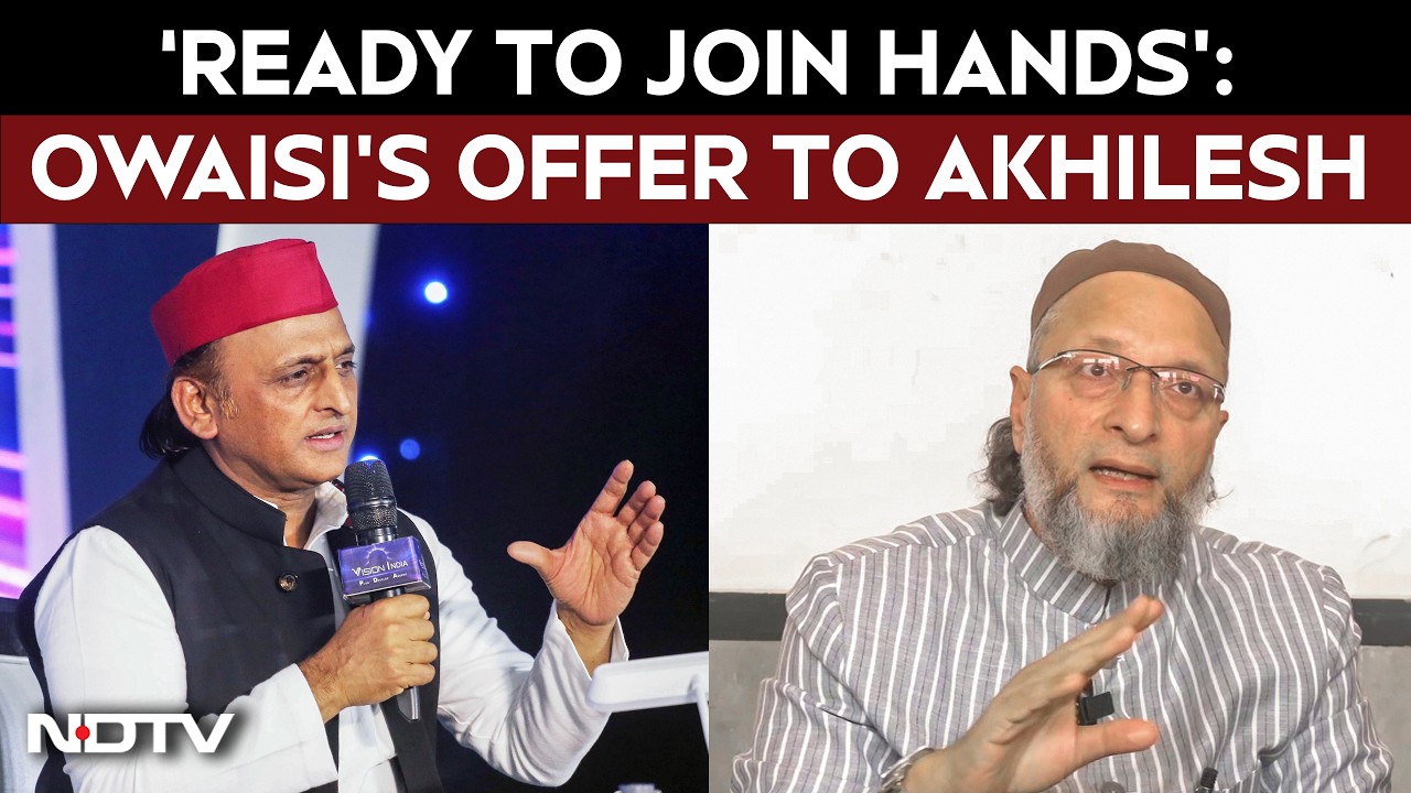 UP Elections 2027 | 'Ready To Join Hands': Owaisi Offers Alliance To Samajwadi Party