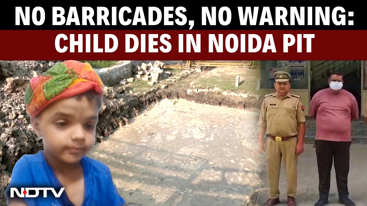 Noida News | No Barricades Or Warning Signs, 6-Year-Old Drowns In Pit In Greater Noida